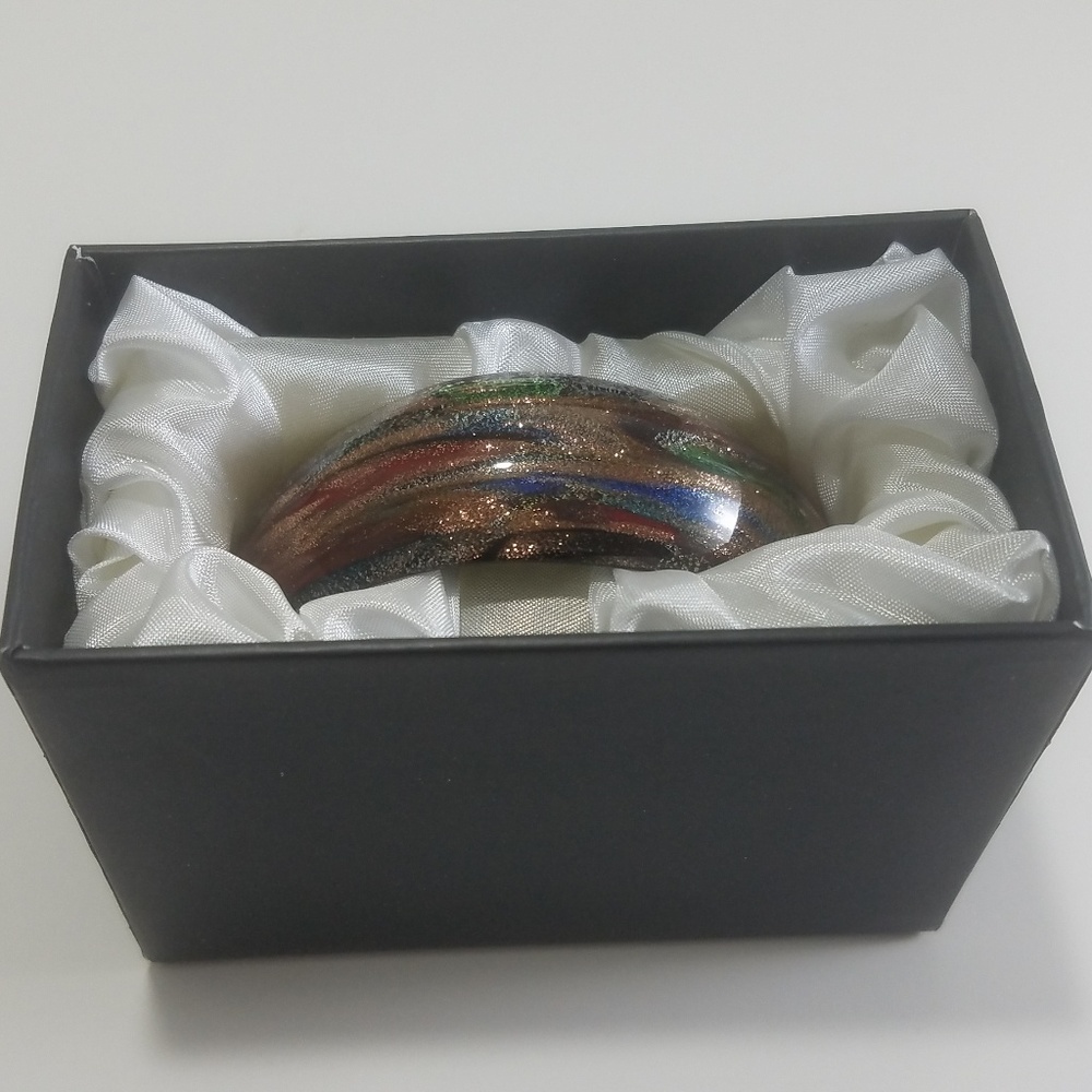 Pier Imports Art Glass Bracelet
